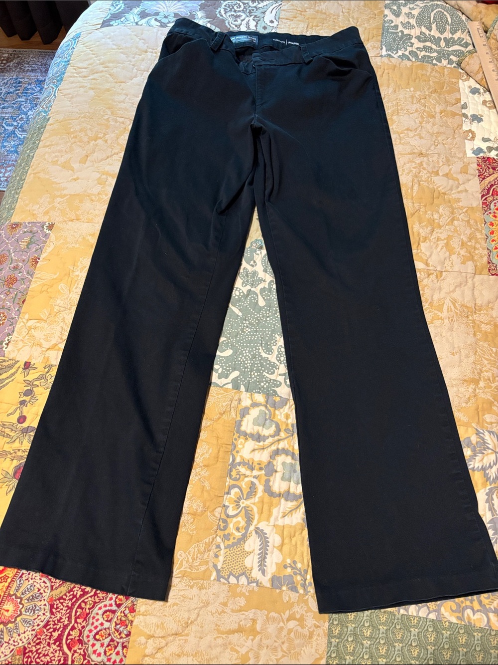 Lee Modern Series Curvy Fit Trouser-Black